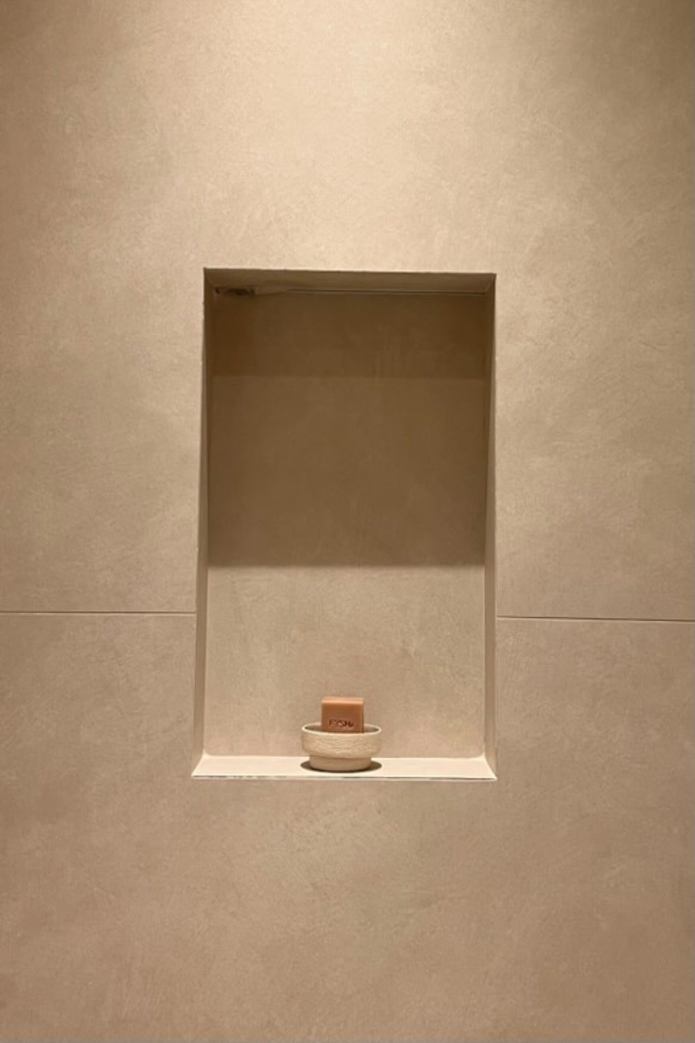 lavender essential oil french pink clay artisanal vegan soap  face body hands plam oil free plastsic free