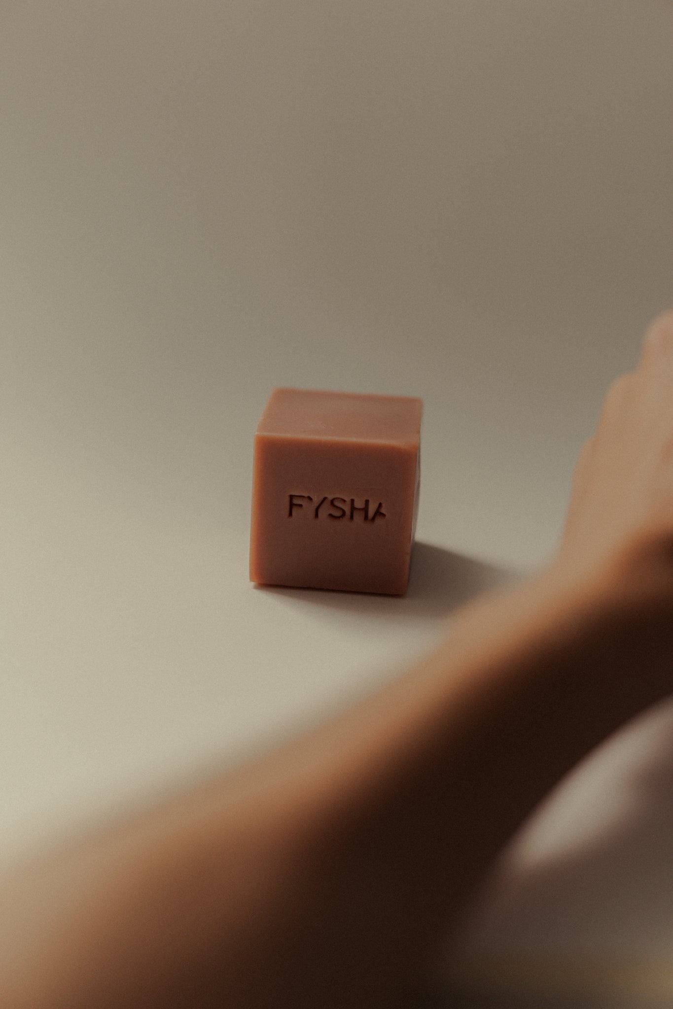 ROSE GERANIUM ESSENTIAL OIL & FRENCH RED CLAY VEGAN HANDMADE PALM OIL FREE SOAP FACIAL CLEANSER