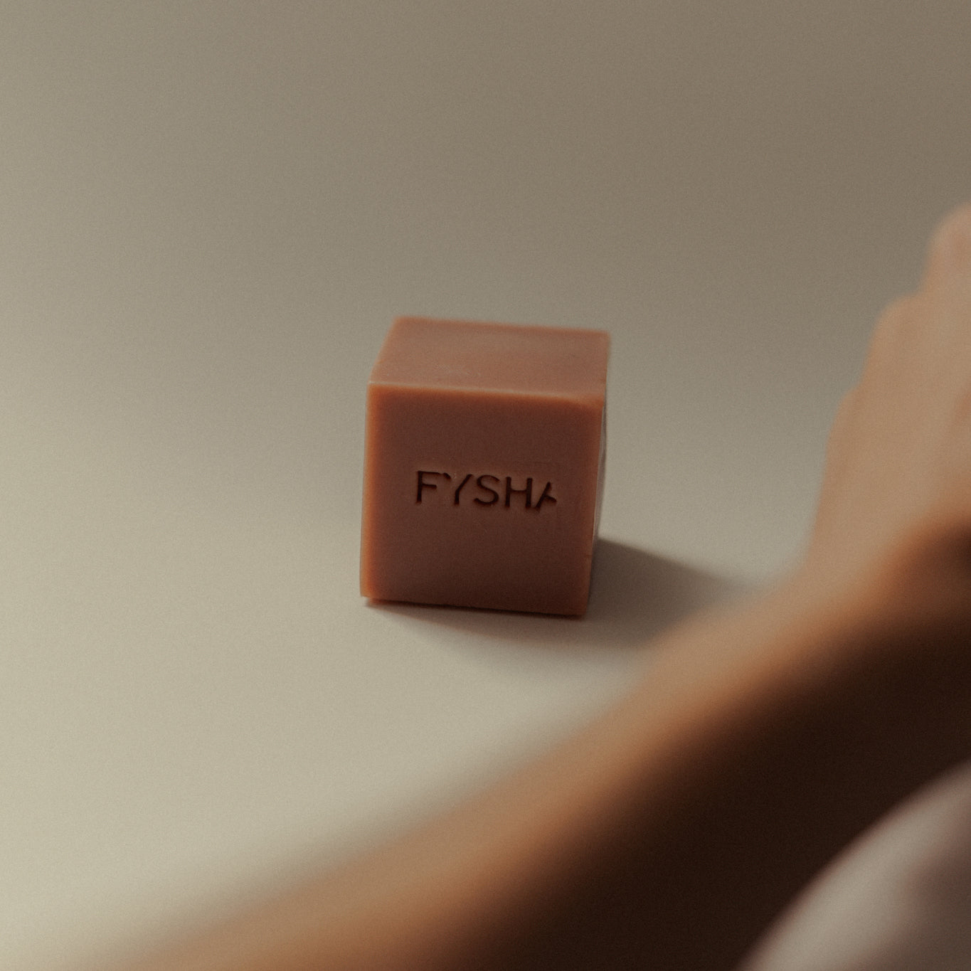 ROSE GERANIUM ESSENTIAL OIL & FRENCH RED CLAY VEGAN HANDMADE PALM OIL FREE SOAP FACIAL CLEANSER