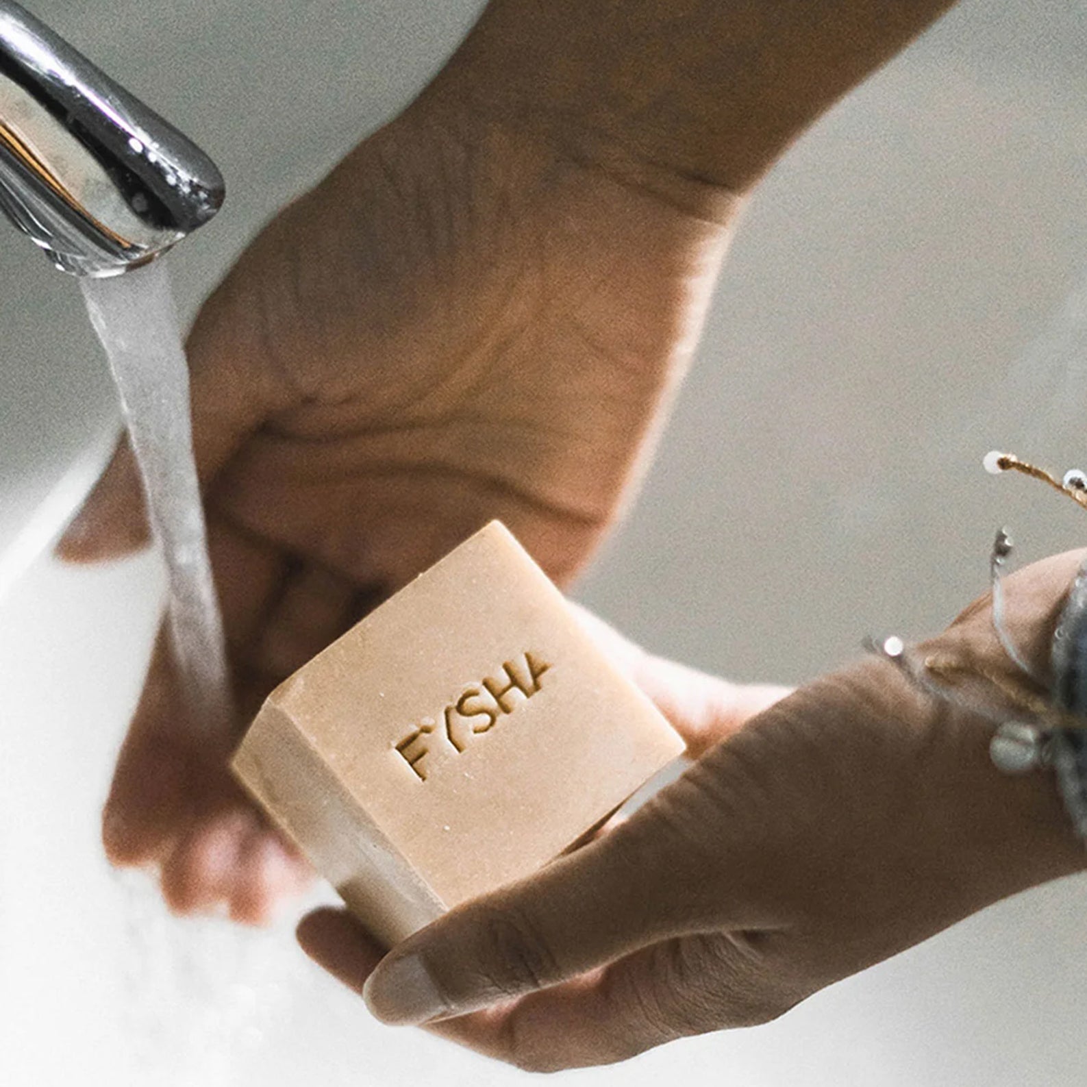 Fysha Handmade Vegan Soap for facial cleanser, hand soap and body wash